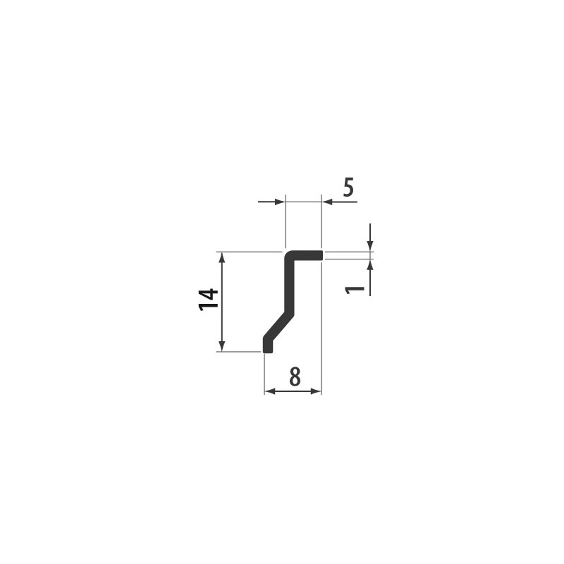 Racleur VAJ A 1 bis (inox)