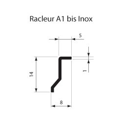 Racleur VAJ A 1 bis