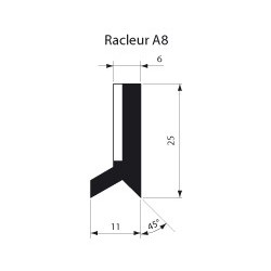 Racleur VAJ A 8