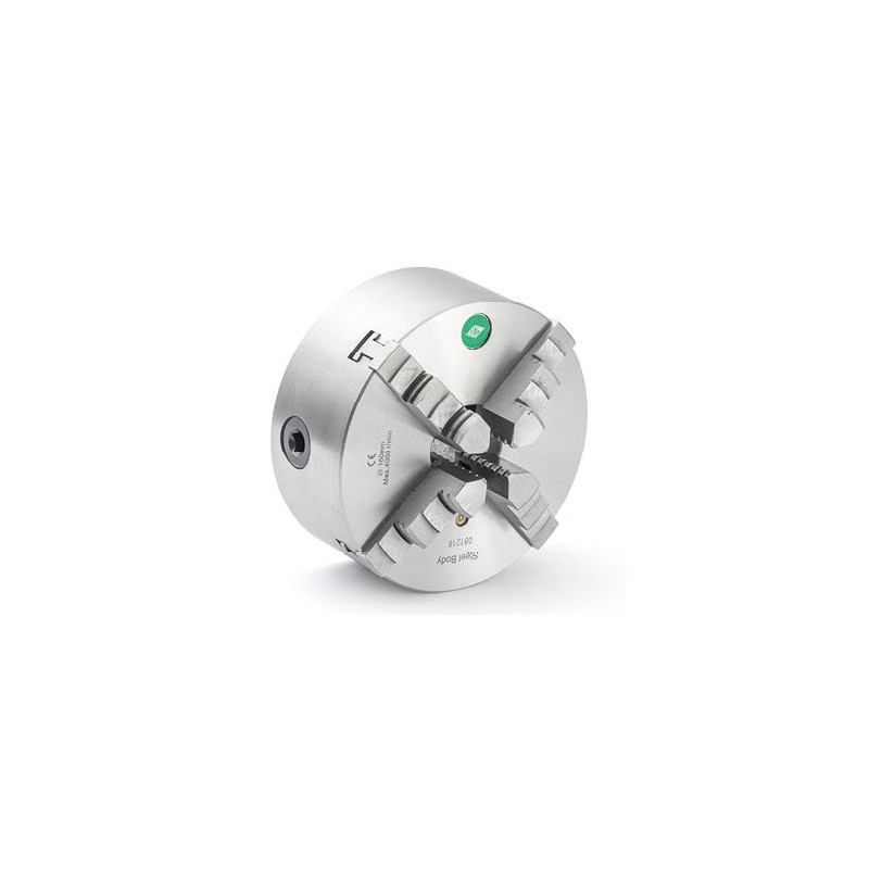 Mandrin de tour - 4 mors doux DIN6350 - acier