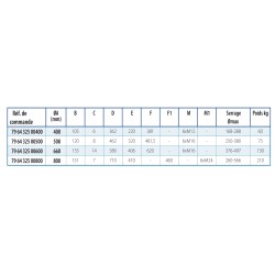 Mandrin de tour pour tubes - 3 mors reversibles