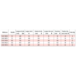 Etau de fraisage 3-axes