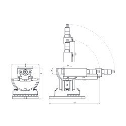 Etau de fraisage 3-axes