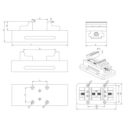 Etau 5-axes auto centrants