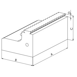 Mors durs - étau 5-axes