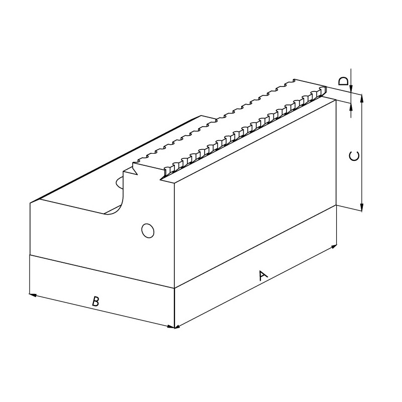 Mors durs - étau 5-axes