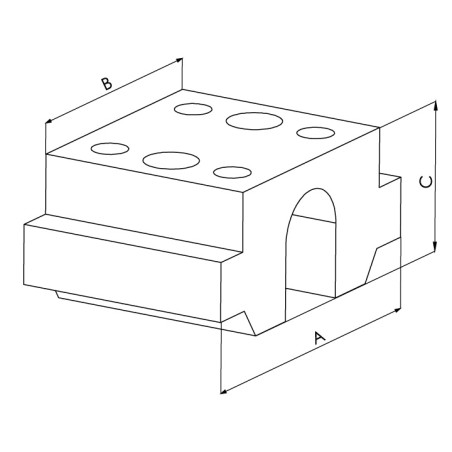 Noix mobile - étau 5-axes