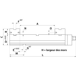 Etau de fraisage Carminati type ES99