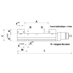 Etau de fraisage Carminati type OES99