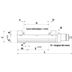 Etau de fraisage Carminati type OEGS99