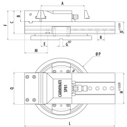 Etau de fraisage SP81
