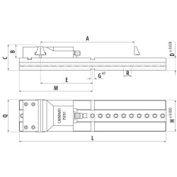 Etau de fraisage PSP81