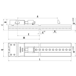 Etau de fraisage PSPE81