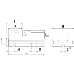 Etau SP81 allonge mobile