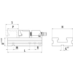 Etau SPE81 allonge mobile