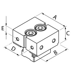 Mors fixe renforcé intermédiaire