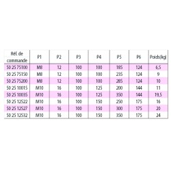 Etau 5-axes auto centrants