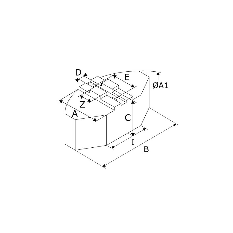 Mors doux enveloppants Type F - acier GPS-RM SMW