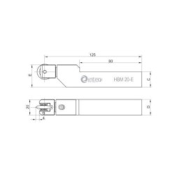 Porte-outils HBM 20-E