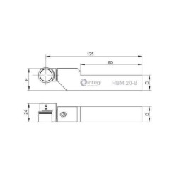 Porte-outils HBM 20-B