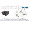 P/O motorisé VDI DOOSAN radial direct à gauche - accouplement pour DAEWOO PUMA 350M